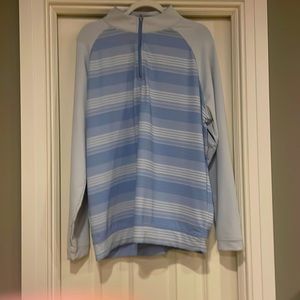 Peter Millar pull over- Perth.  Excellent for golf.  Light weight breathable